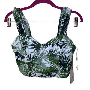 Midnight Sky Crop Top Tank Tropical size M